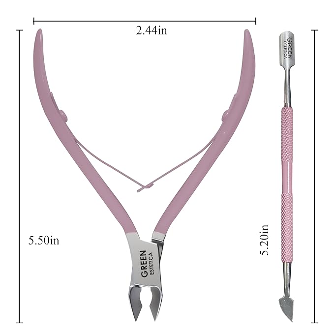 Professional Cuticle Trimmer Nail Cuticle Cutter Stainless Steel Cuticle Nippers - Image 2