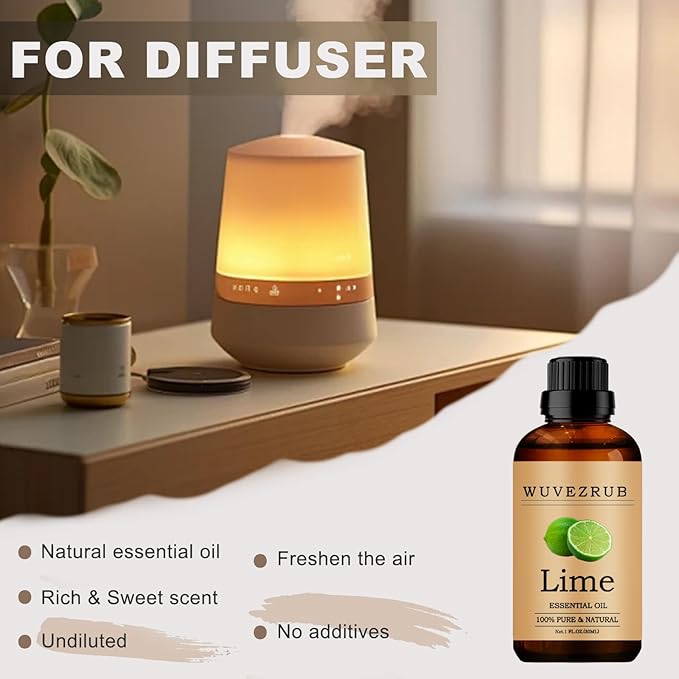 Lime Essential Oils, 30ML Pure and Natural Essential Oil - Image 5