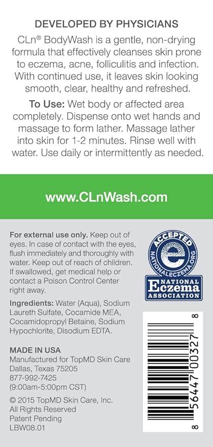CLn® BodyWash –Non-Drying Body Wash Preserved - Image 3