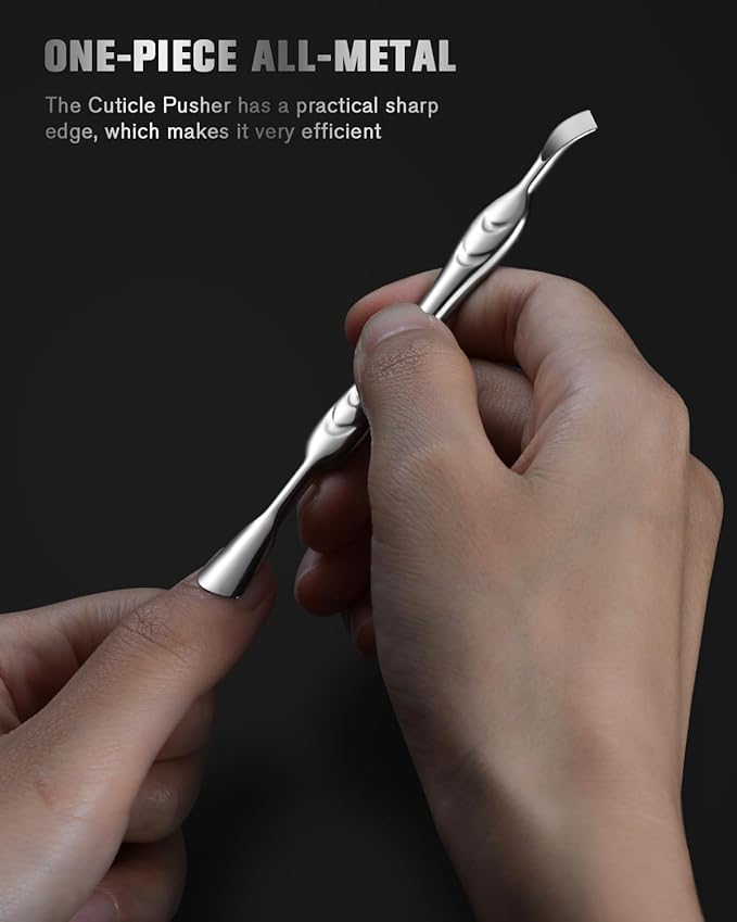 FERYES Elegant Precision Cuticle Pusher & Nail Cleaner - Image 4