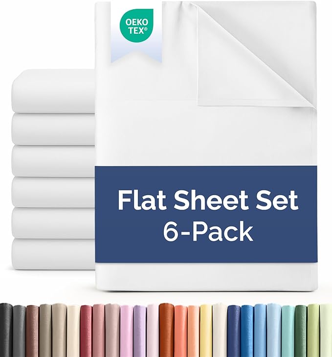Twin XL Size Flat Sheet by CGKUnlimited