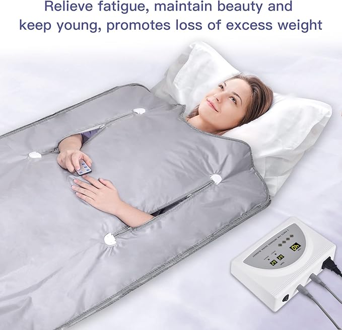 Infrared Sauna Blanket for Fitness and Detox Anti Aging, Length 71" - Image 7