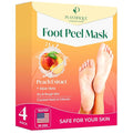 PLANTIFIQUE Foot Peeling Mask 4 Pack | Dermatologically Tested Repairs Heels & by Plantifique
