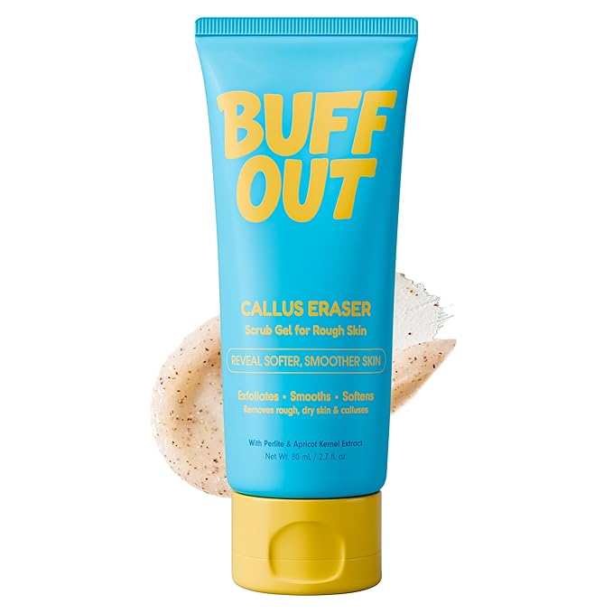 BUFFOUT Callus Eraser Exfoliating Gel – Body Care Exfoliator Scrub & Exfoliant by Unknown