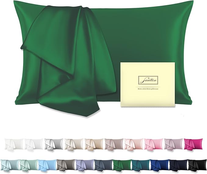 Natural Mulberry Silk Pillowcase by Suatien