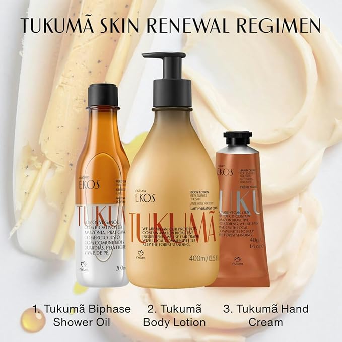 Natura – Tukumã Hyaluronic Acid Boosting Hand Cream Travel Size - Image 5