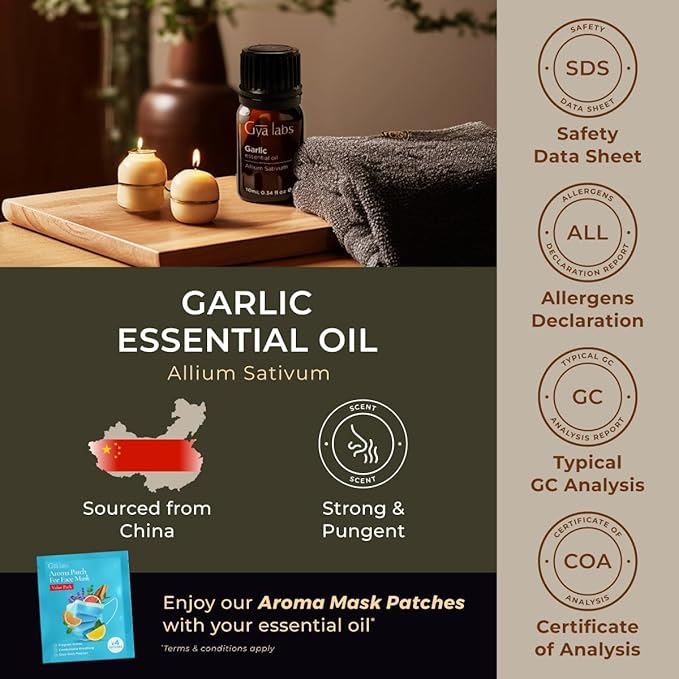 100% Pure Garlic Essential Oil - Image 6