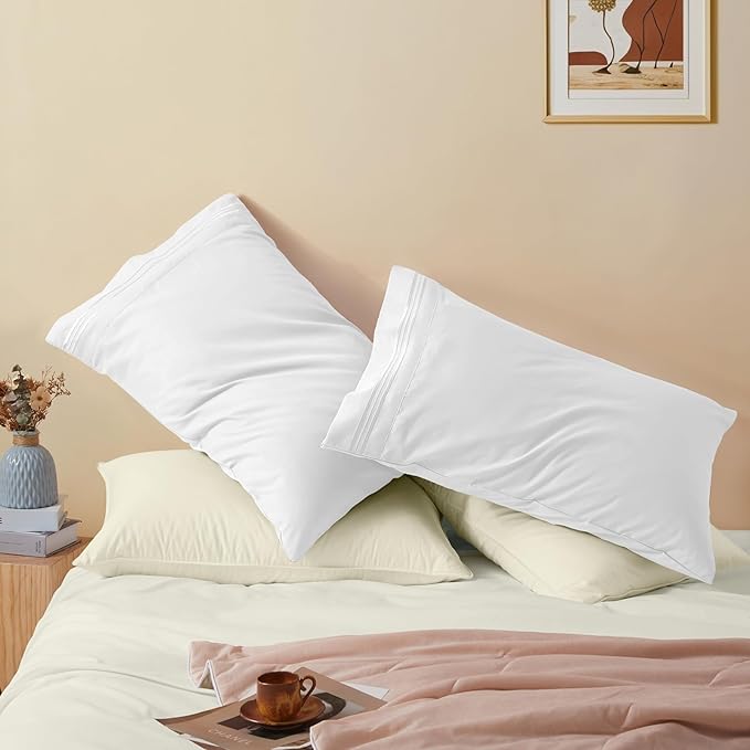 Vonty 2 Pack Standard Pillow Cases - Image 4