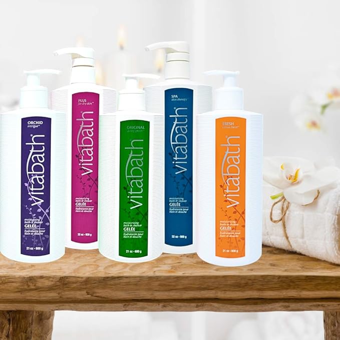 Vitabath Plus For Dry Skin Moisturizing Bath & Shower Gel Wash Replenishing - Image 11