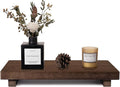 zoocatia Small Wood Tray Pedestal Stand Farmhouse Bathroom Decor Decorative by zoocatia