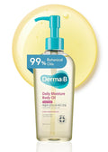 Derma B | Daily Moisture Body Oil | 99% Natural Argan & Sweet Almond Oil | by DermaB