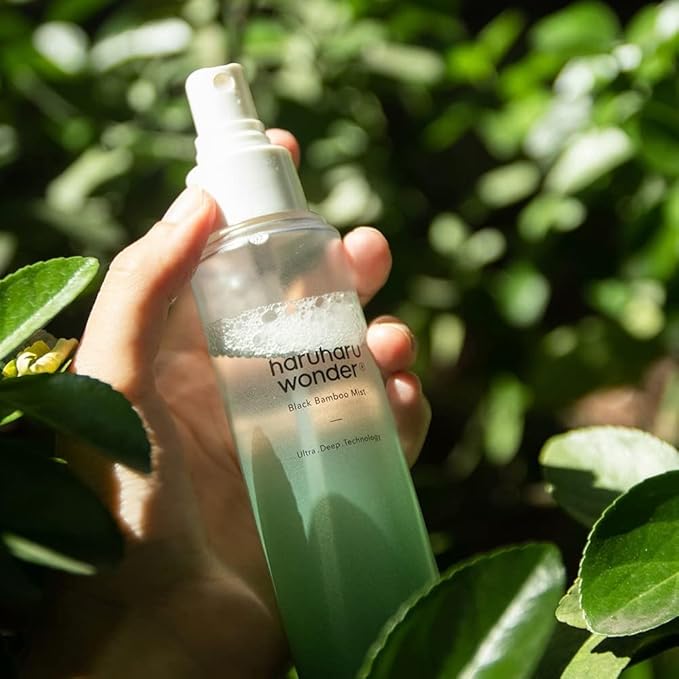 HARUHARU wonder Black Bamboo Mist, Hydrating and Firming skin, Panax ginseng - Image 3
