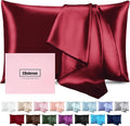 Silk Pillowcase for Hair and Skin Mulberry Silk Pillowcase Soft Breathable by Casbrove