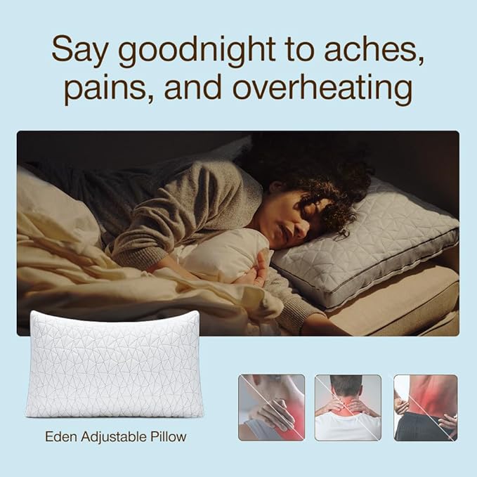 Coop Home Goods Eden Cool Adjustable Pillow, King Size - Image 3