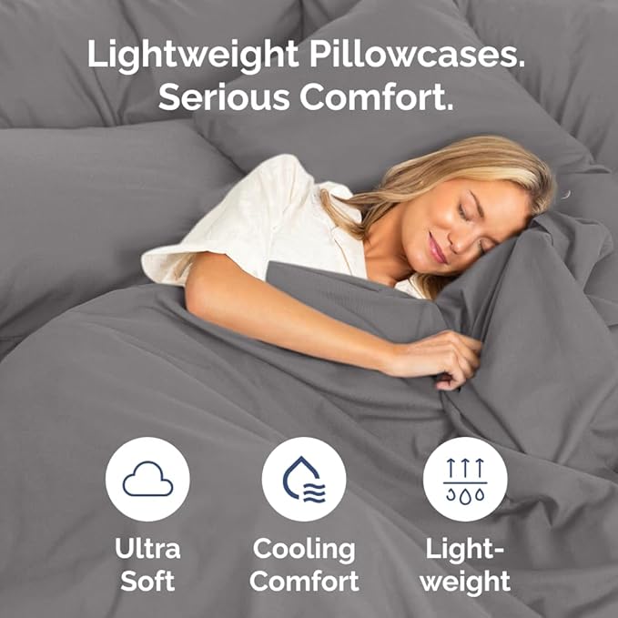 Queen Pillow Cases Set of 6 - Image 3