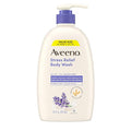 Aveeno Stress Relief Body Wash for Women, Calming Lavender Scent & Prebiotic Oat by Aveeno