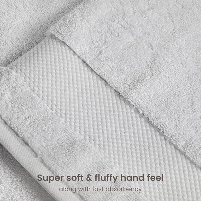 BIOWEAVES 100% Organic Cotton 700 GSM Luxury Wash Cloths GOTS Certified 13" x - Image 3