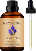 Lavender Essential Oils, 60ML Pure and Natural Essential Oil by WUVEZRUB