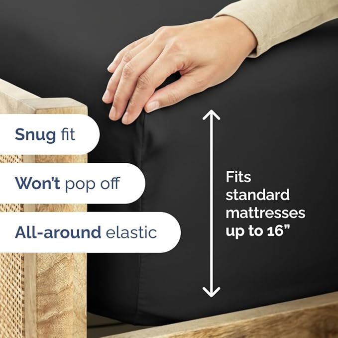 Queen Fitted Bed Sheet - Image 3