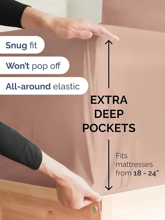 Extra Deep Queen Fitted Sheet - Image 2