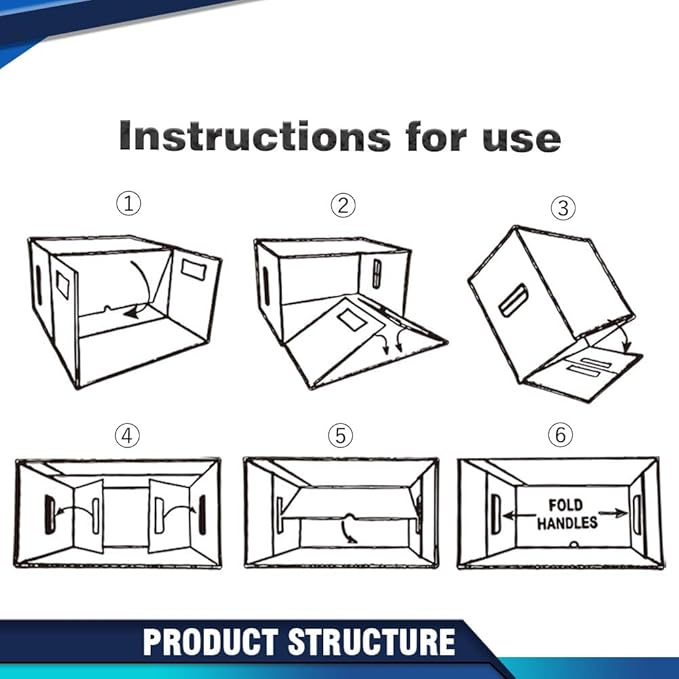 PIT66 5 Pcs Comic Book Storage Boxes, Holds 150-175 Comics Each, Collapsible, Stackable, Moistureproof, White, 15.83"L x 11.42"W x 7.87"H