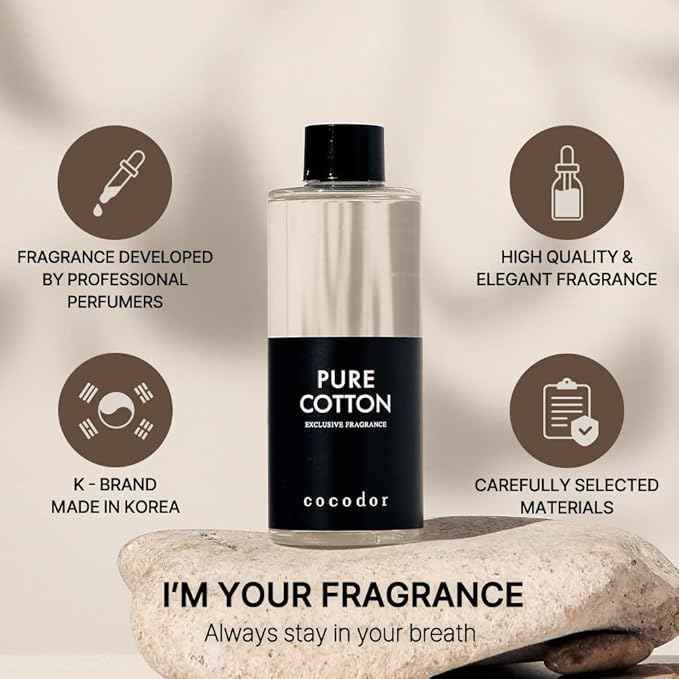 COCODOR Reed Diffuser Oil Refill/Freesia&Pear /200ml / 1 Pack/Aromatherapy - Image 2