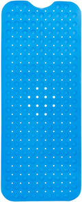 ENKOSI Bath Mat - Large Non Slip Bathtub & Shower Mat - Extra Long 40 x 16 Inch Bathroom Mats for Tub Nonslip Anti Slip Bathmats (40x16 Sky Blue 1-Pack)