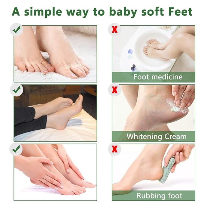 Liefiet Foot Peeling Mask 5 Pack, Foot Mask Remove Dead Skin, Rough Callus and - Image 4