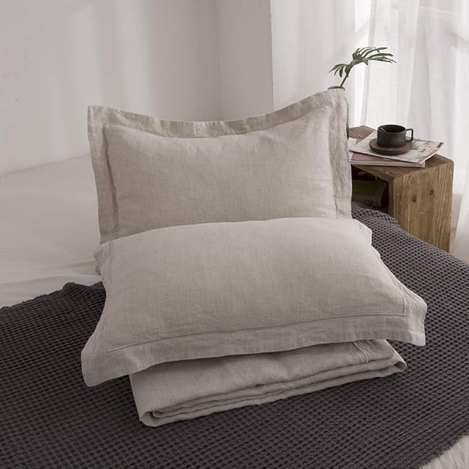 Simple&Opulence 100% Linen Duvet Cover Set - Image 8