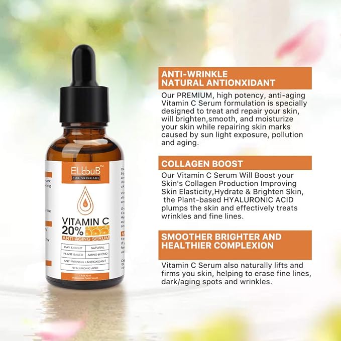 Premium 20% Vitamin C Serum For Face - Image 5