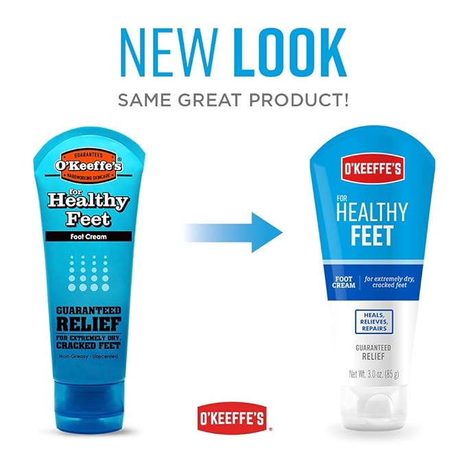 O'Keeffe's K0280004-12 Healthy Feet Foot Cream Tube, 3 oz - Image 5