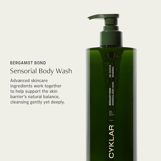 CYKLAR Sensorial Body Wash. Bergamot Bond Hydrating Cleanser - Image 2