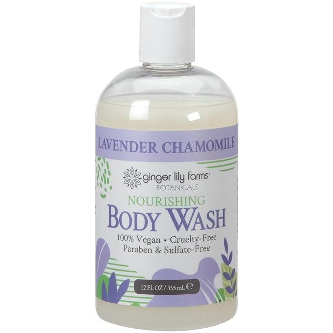 Ginger Lily Farms Botanicals Nourishing Body Wash, 100% Vegan & Cruelty-Free by GingerLilyFarms