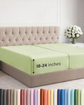 Extra Deep Split King Fitted Sheet by CGKUnlimited