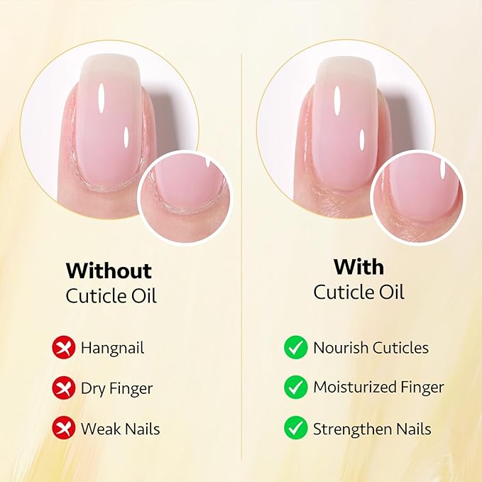 GAOY Cuticle Oil, 20ml Cuticle Care Strengthener Oil, Repair - Image 4