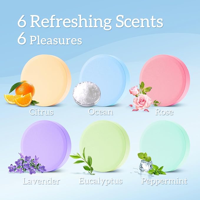 Shower Steamers 12 Count, Scented Shower Bombs - Image 3
