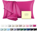 Mulberry Silk Pillowcase for Hair and Skin Standard Size 20"X 26" Pillow Case by Suatien