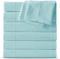 Maple&Stone Twin Flat Sheet 6 Pack, Premium Soft & Breathable, Brushed by MapleStone