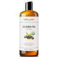 MAYJAM Jojoba Oil Organic USDA Certified 16 Oz, 100% Pure & Natural Jojoba Oils by MAYJAM