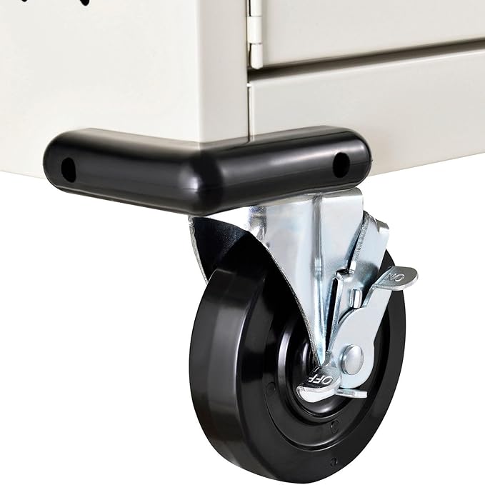 Global Industrial Mobile Storage & Charging Cart, 24 Laptop & Chromebook Device Capacity, Putty, Assembled, Laptop and Tablet Storage and Charging Cart