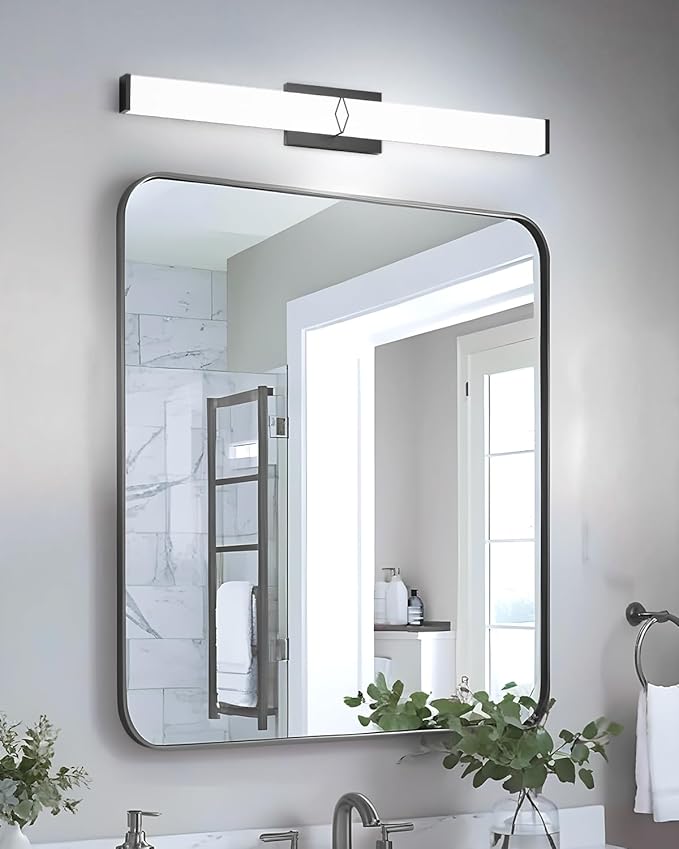 Modern Bathroom Light Fixtures, 32inch Dimmable Bathroom Vanity Lights Over - Image 5