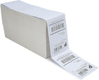 L LIKED 2500 4x6 Thermal Labels Fanfold, Direct Thermal Shipping Labels - Perforated and Strong Adhesive
