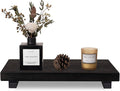 zoocatia Small Wood Tray Pedestal Stand Farmhouse Bathroom Decor Decorative by zoocatia