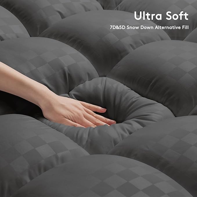 SameBed Mattress Topper Full XL, Extra Thick Mattress Pad Cover - Image 3