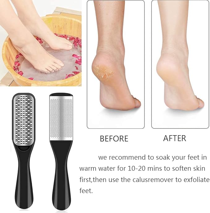 Pedicure Kit, 36 in 1 Foot Care Tools Stainless Steel Foot Rasp Dead Skin - Image 4