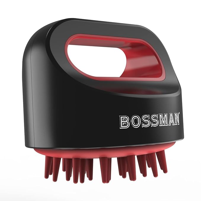 Bossman Titan Shower Scalp Massager – Scalp Exfoliator Brush – Ergonomic - Image 9