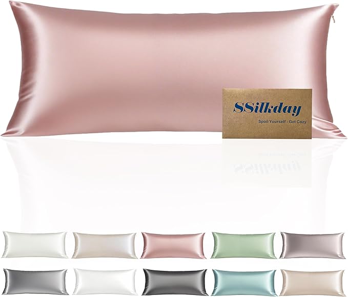 Mulberry Silk Body Pillow Pillowcase by Unknown