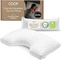 Coop Home Goods Original Cut-Out Adjustable Pillow, King Size Bed Pillows by CoopSleepGoods