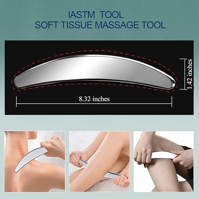 BYYDDIY 4 in 1 Muscle Scraper Tool Kit, Scraping Massage Tools - Image 2