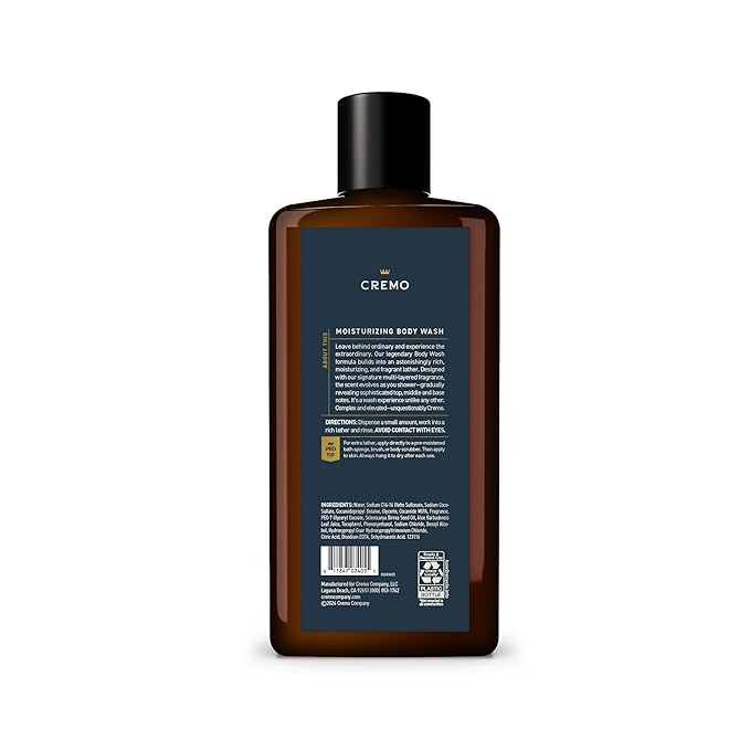 Cremo Body Wash for Men, Rich-Lathering Palo Santo, 16 Fl Oz - Image 7